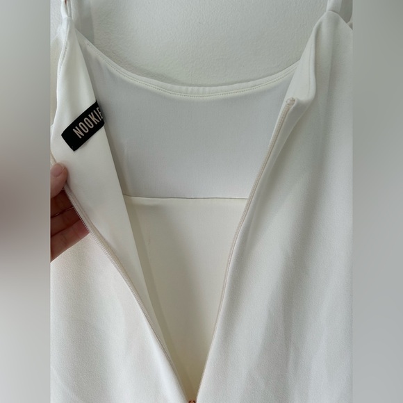 NOOKIE - Bailey Ivory Midi Dress Size XS - Picture 10 of 16